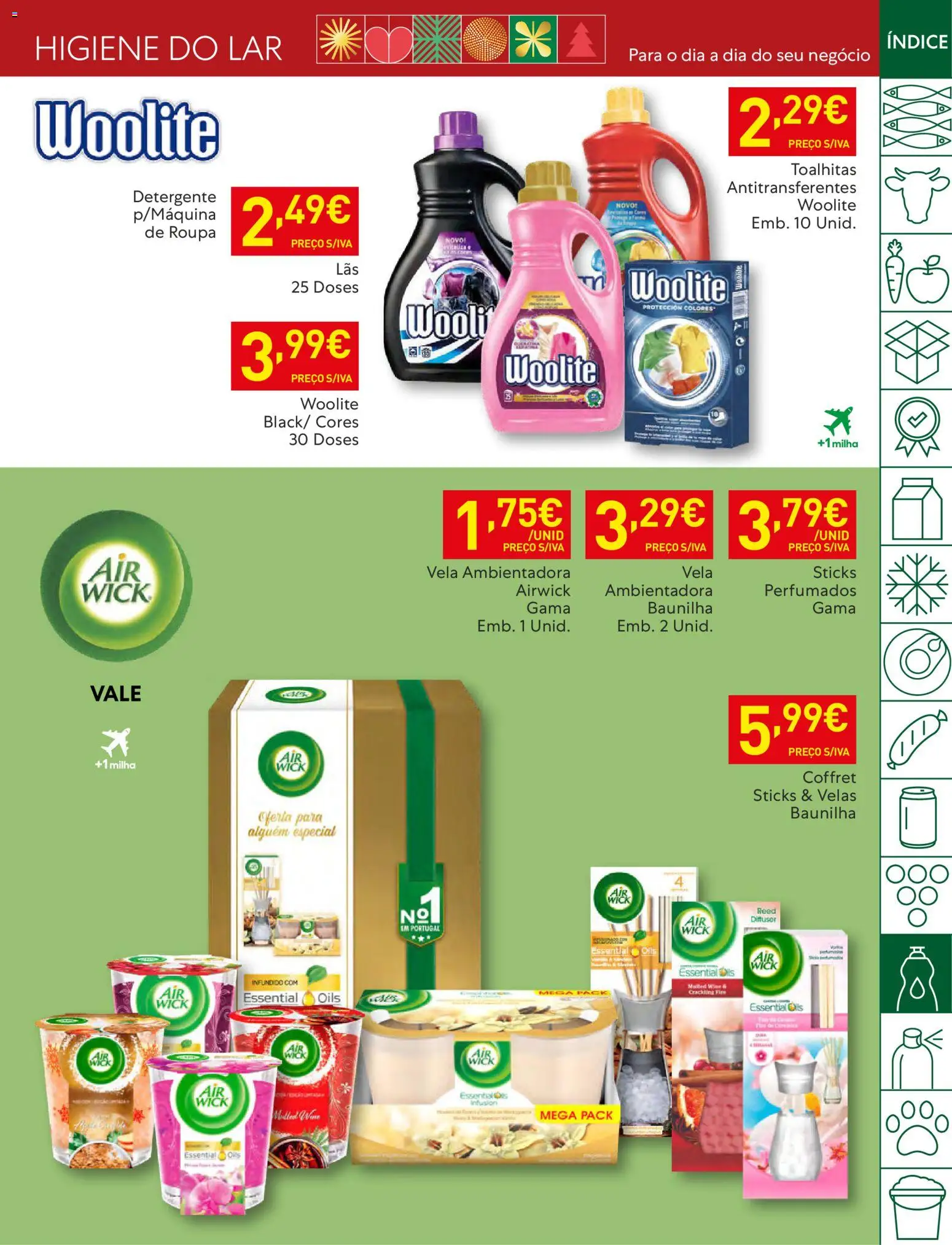 Recheio folheto │ válido de 09.12.2025 | Página: 45 | Produtos: Detergente, Velas