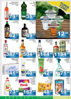 Náhled letáku Jip leták od 14.01.2026 | Strana: 9 | Produkty: Víno, Svařené víno, Jack Daniel’s, Prací Prášek