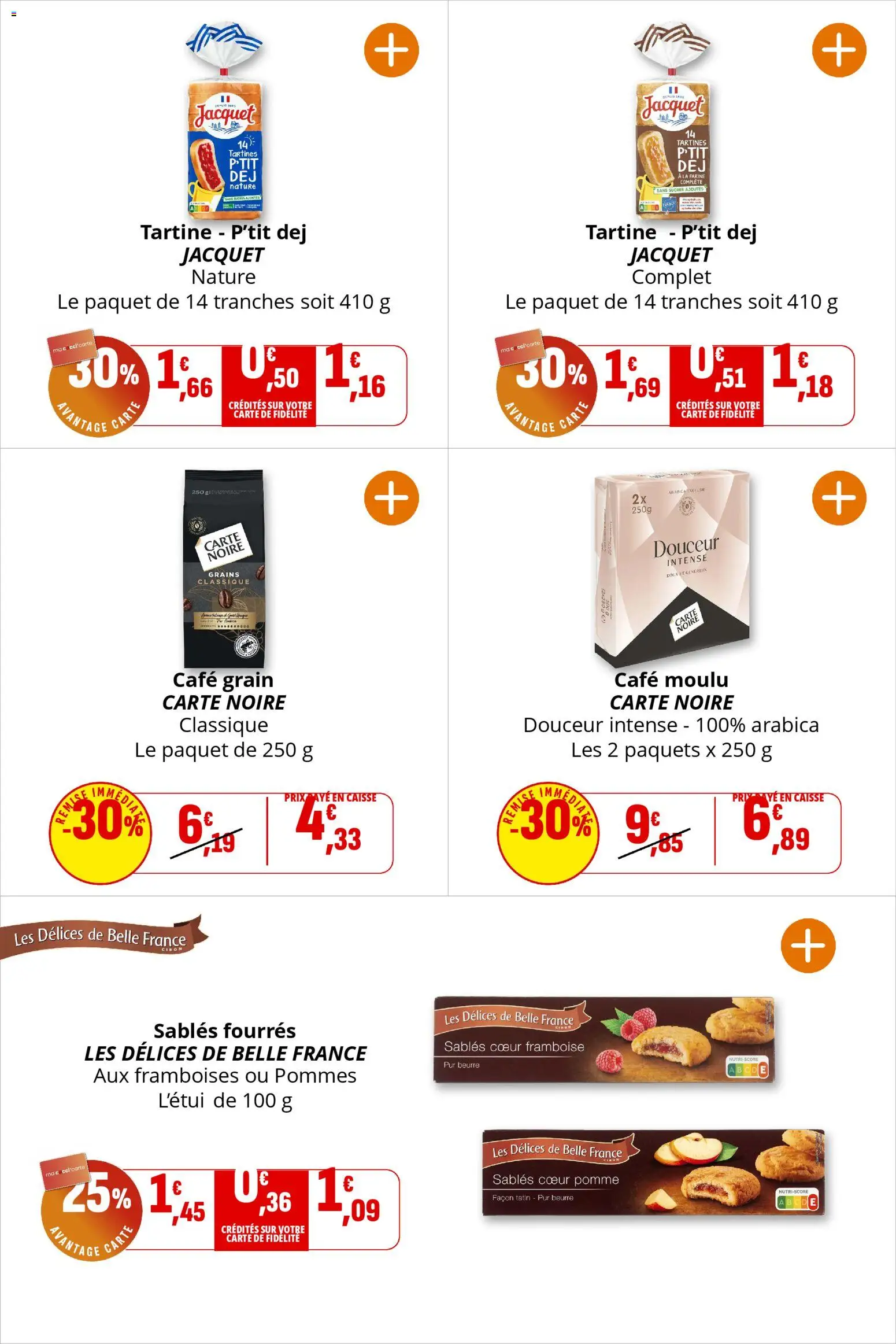 {H1} | Page: 19 | Produits: Cafe moulu carte noire, Café moulu, Café, Pommes