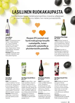 K-Supermarket-mainoslehti voimassa 01.10.2025 alkaen | Sivu: 45 | Tuotteet: Tuoksu, Kala