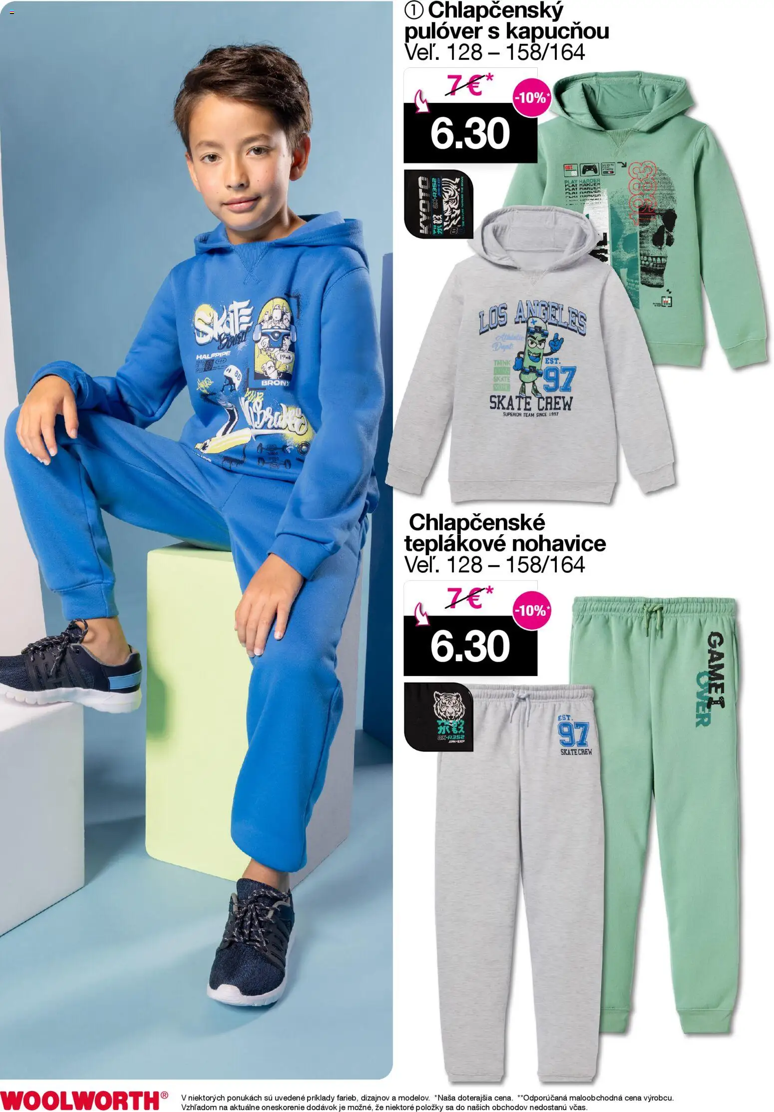 Nové Woolworth akcie – leták je platný od 05.12.2025 | Strana: 8 | Produkty: Nohavice