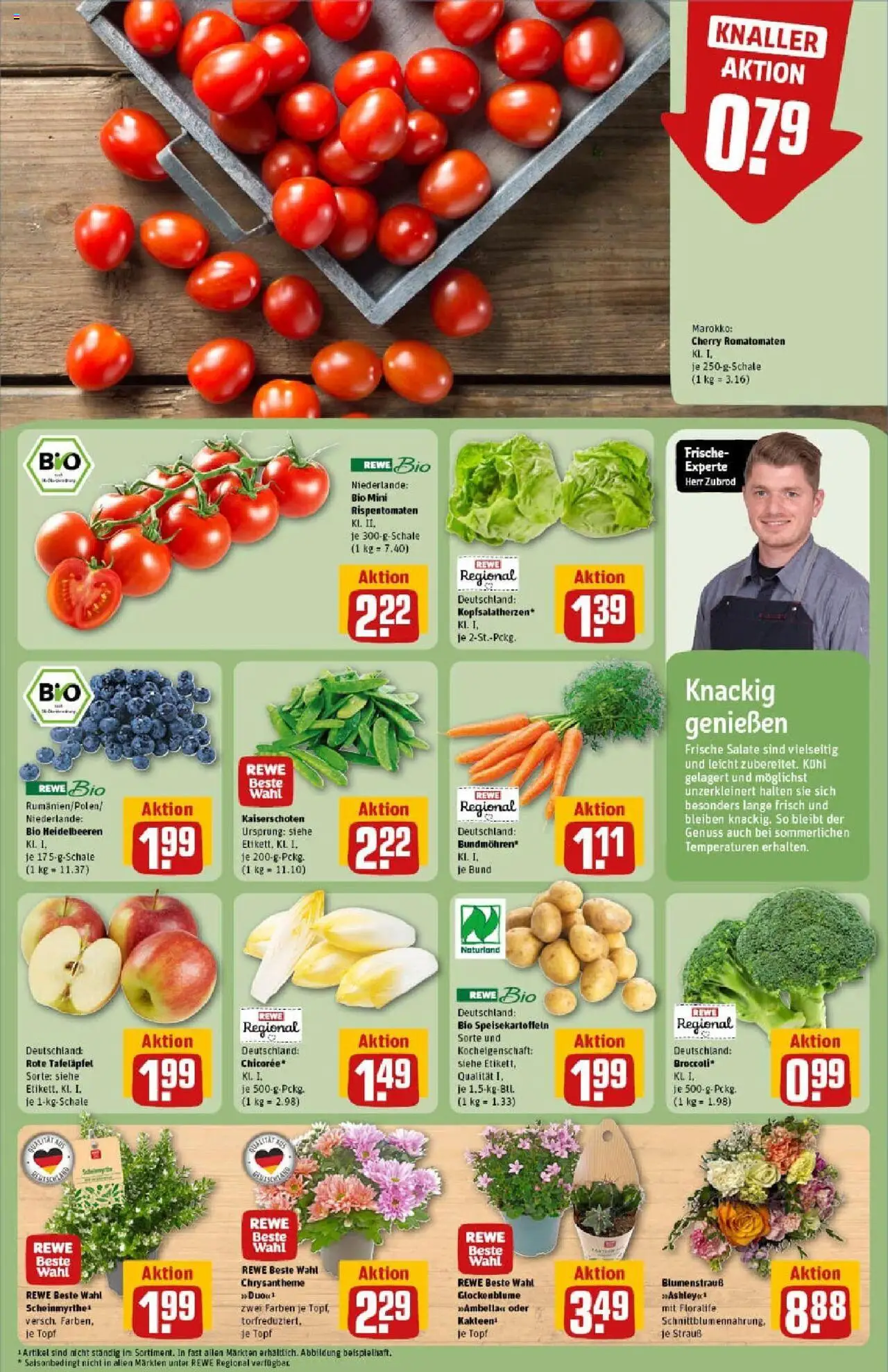 Rewe prospekt Euskirchen	 - gültig ab dem 27.07.2025 | Seite: 9 | Produkte: Heidelbeeren