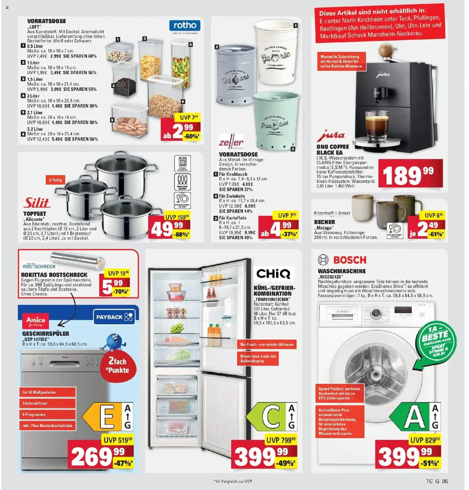 Marktkauf Prospekt Weil Am Rhein	 – gültig ab 30.03.2026 | Seite: 31 | Produkte: Bosch, Geschirrspüler, Waschmaschine, Kartoffeln