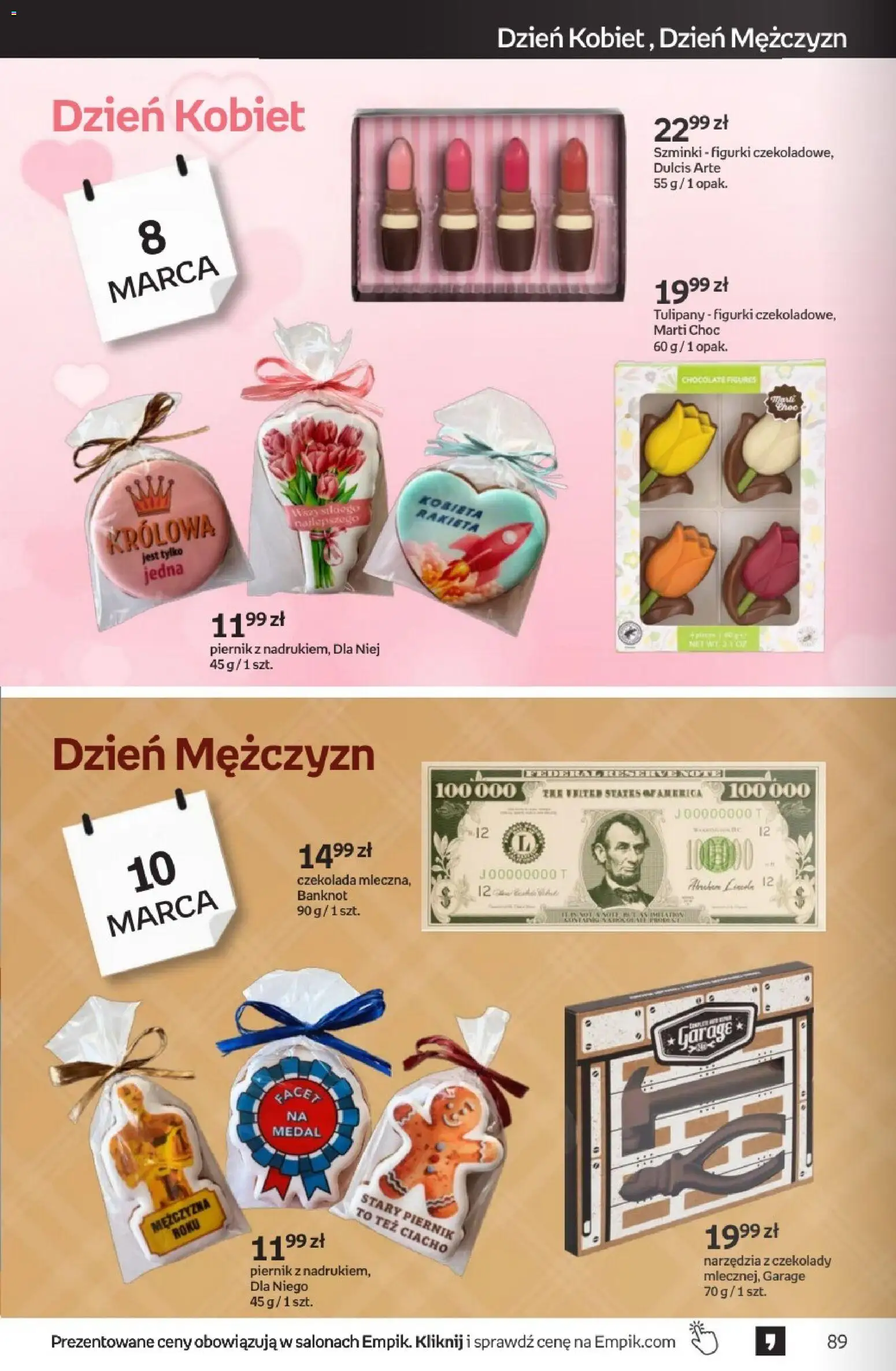 Empik promocje - Tom kultury Zabawki od 25.02.2026 | Strona: 30 | Produkty: Czekolady, Figurki, Czekolada, Tulipany
