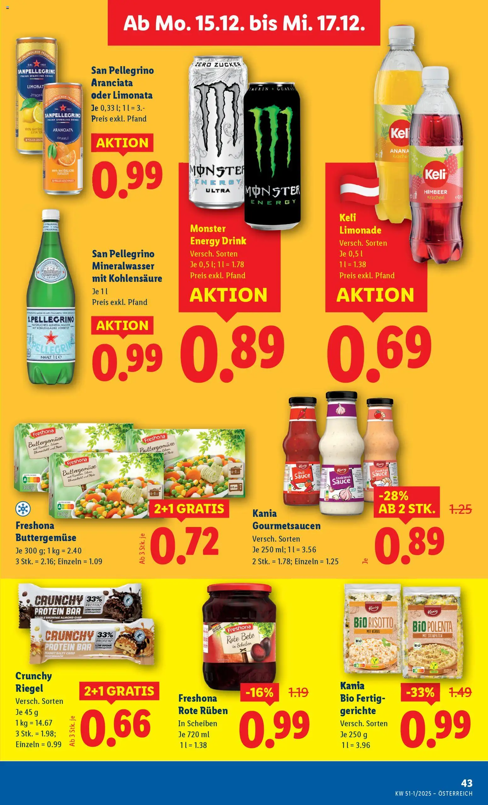 Lidl Flugblatt - Altenmarkt im Pongau, St. Johann im Pongau, Zell am See gültig ab 11.12.2025 | Seite: 47 | Produkte: Zitrone, Knoblauch, Chili, Kürbis
