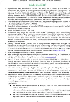 Pogląd oferty "Makro Gazetka - Regulamin LOST" - ważna od 08.09.2025