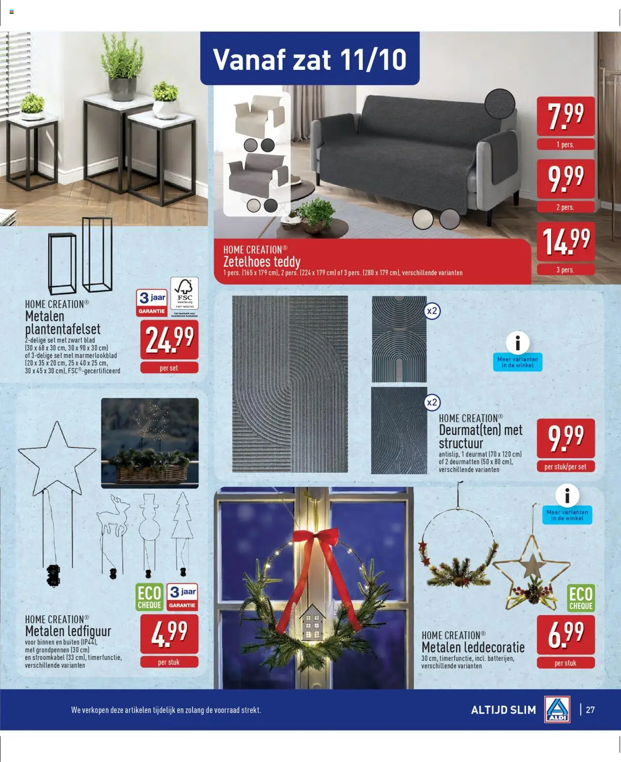 {H1} | Pagina: 27 | Producten: Deurmat