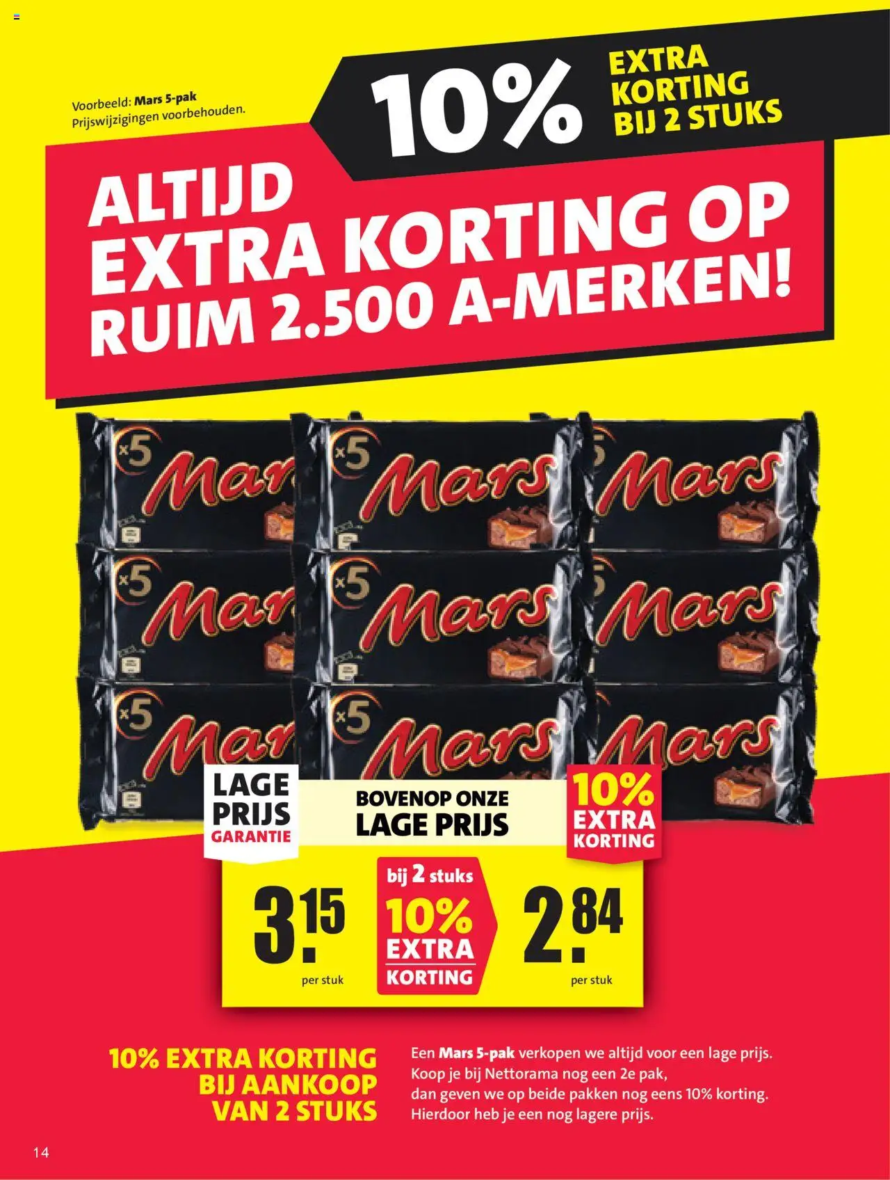  | Pagina: 14 | Producten: Mars