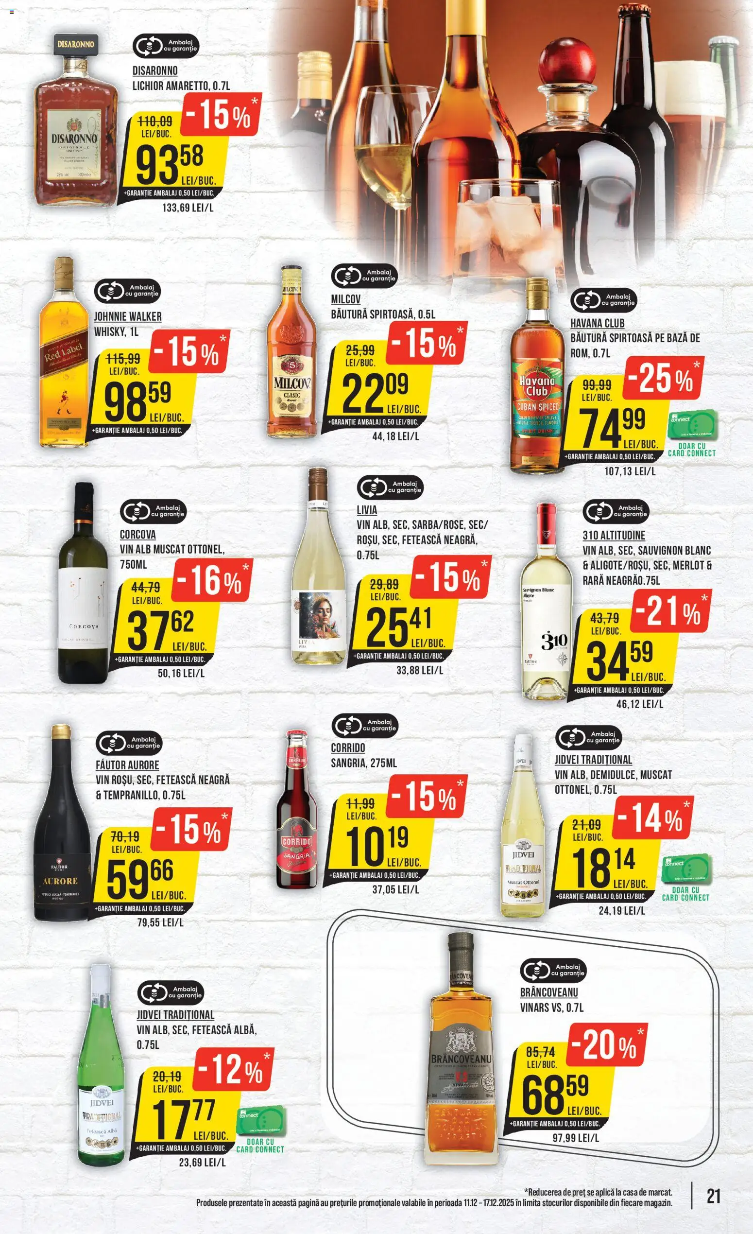 Noul catalog Mega Image – valabil de la 11.12.2025 | Pagină: 21 | Produse: Lichior, Vin