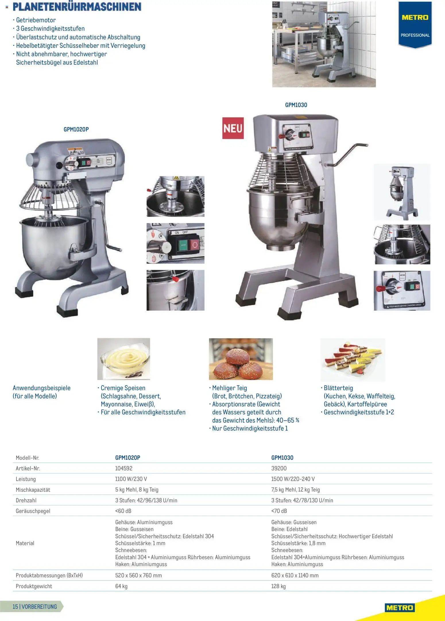 Metro Gastrogeräte gültig ab 23.02.2026 | Seite: 15 | Produkte: Gewicht, Rührbesen