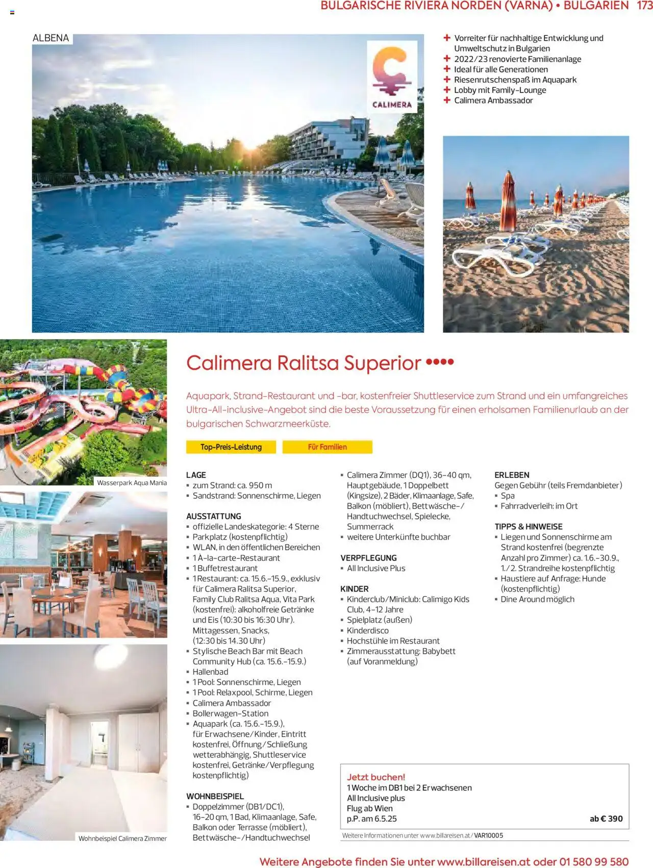 Billa Sommerkatalog 2025 gültig ab 09.01.2025 | Seite: 173 | Produkte: Eis, Uhr, Babybett