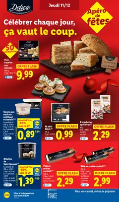 LIDL - Prévisualisation de Pain surprise aux céréales, 950 g valide à partir de 11.12.2025 | Page: 24 | Produits: Pain surprise, Tarama, Pain, Tomates