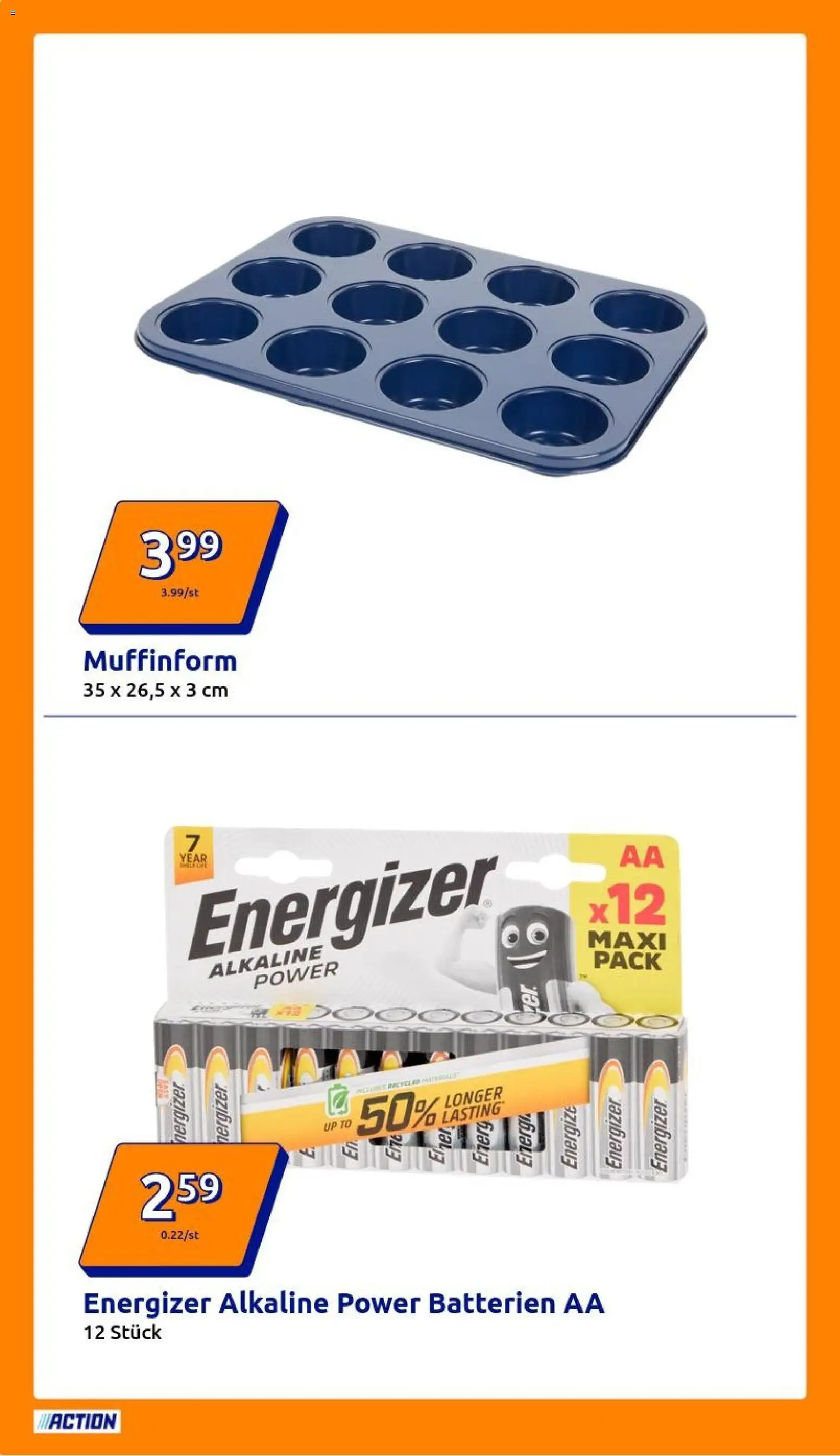 Action Prospekt – gültig ab 22.10.2025 | Seite: 12 | Produkte: Batterien