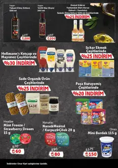 24.02.2026 tarihinden itibaren geçerli olan Onur Market kataloğu önizlemesi | Sayfa: 6 | Ürünler: Elma sirkesi, Ekmek, Nar ekşisi, Nar