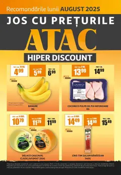 Auchan catalog - ATAC Hiper Discount – previzualizare al pliantului de la Auchan valabil de la 01.08.2025
