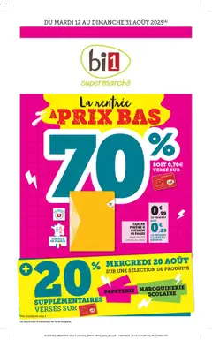 bi1 - Prévisualisation de bi1 catalogue valide à partir de 11.08.2025