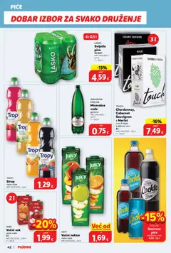 Katalog Plodine - Pregled kataloga iz trgovine Plodine, vrijedi od 18.03.2026 | Stranica: 42 | Proizvodi: Šumsko voće, Laško, Voće, Bazga