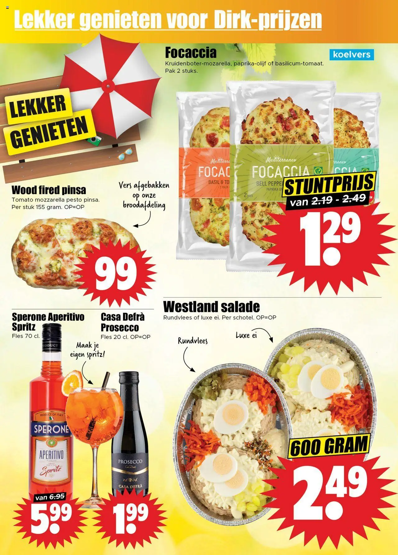  | Pagina: 12 | Producten: Pizza, Fles, Salade, Mozzarella
