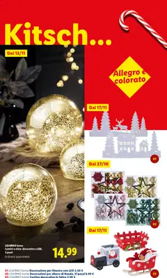Anteprima del volantino LIVARNO home Decorazione per finestre con LED, Decorazione per finestre con LED valido a partire dal 24.10.2025 | Pagina: 62 | Prodotti: Cestino, Decorazioni