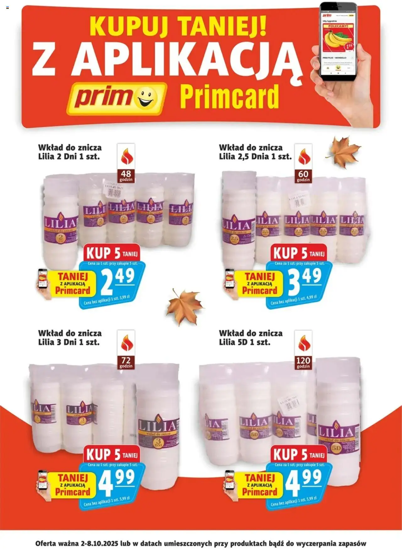 Prim Market Promocje - Primcard od 02.10.2025 | Strona: 1