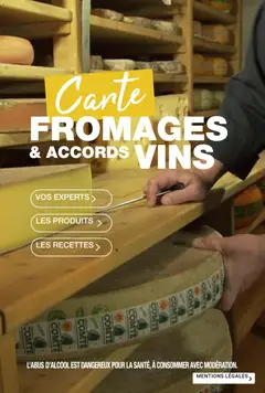 Promocash - Prévisualisation de Promocash Carte fromages & accords vins valide à partir de 19.11.2025