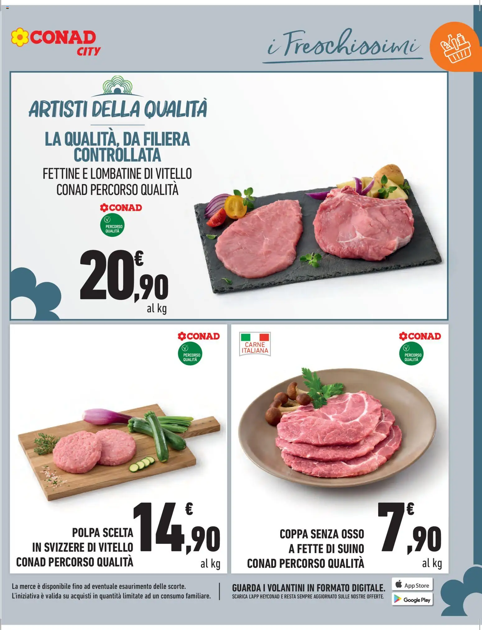 Volantino Conad del 27.02.2026 | Pagina: 9 | Prodotti: Suino, Vitello