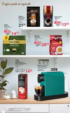 Noul catalog Selgros – valabil de la 05.09.2025 | Pagină: 2 | Produse: Espressor, Köpek çiti, Cremă, Cafea