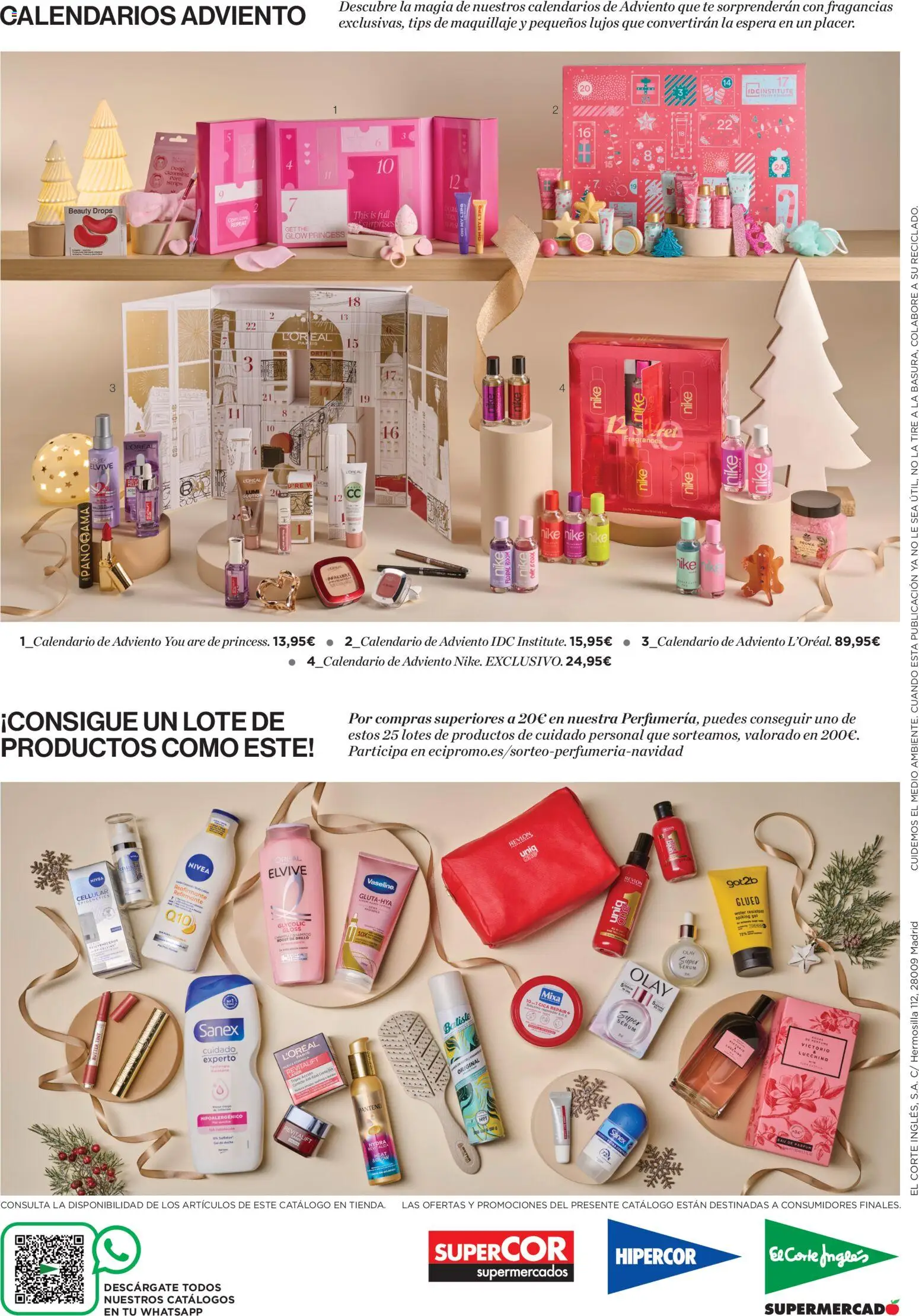 Supercor - Perfumería │ válido desde el 04.12.2025 | Página: 8 | Productos: Maquillaje, Sérum, Té, Eau de parfum