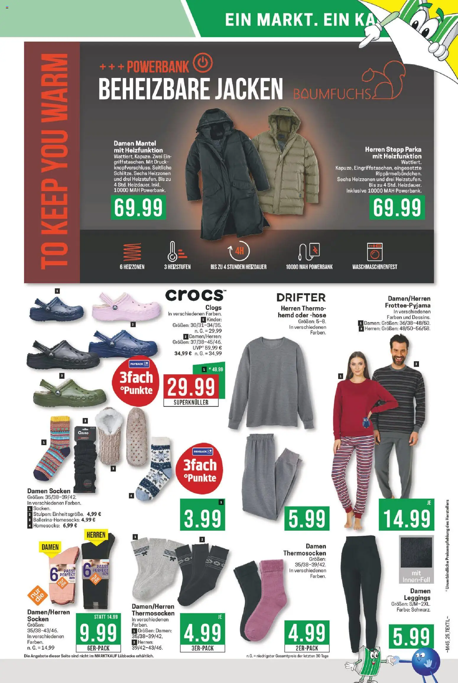 Marktkauf Prospekt 	 – gültig ab 03.11.2025 | Seite: 25 | Produkte: Parka, Hemd, Mantel, Socken