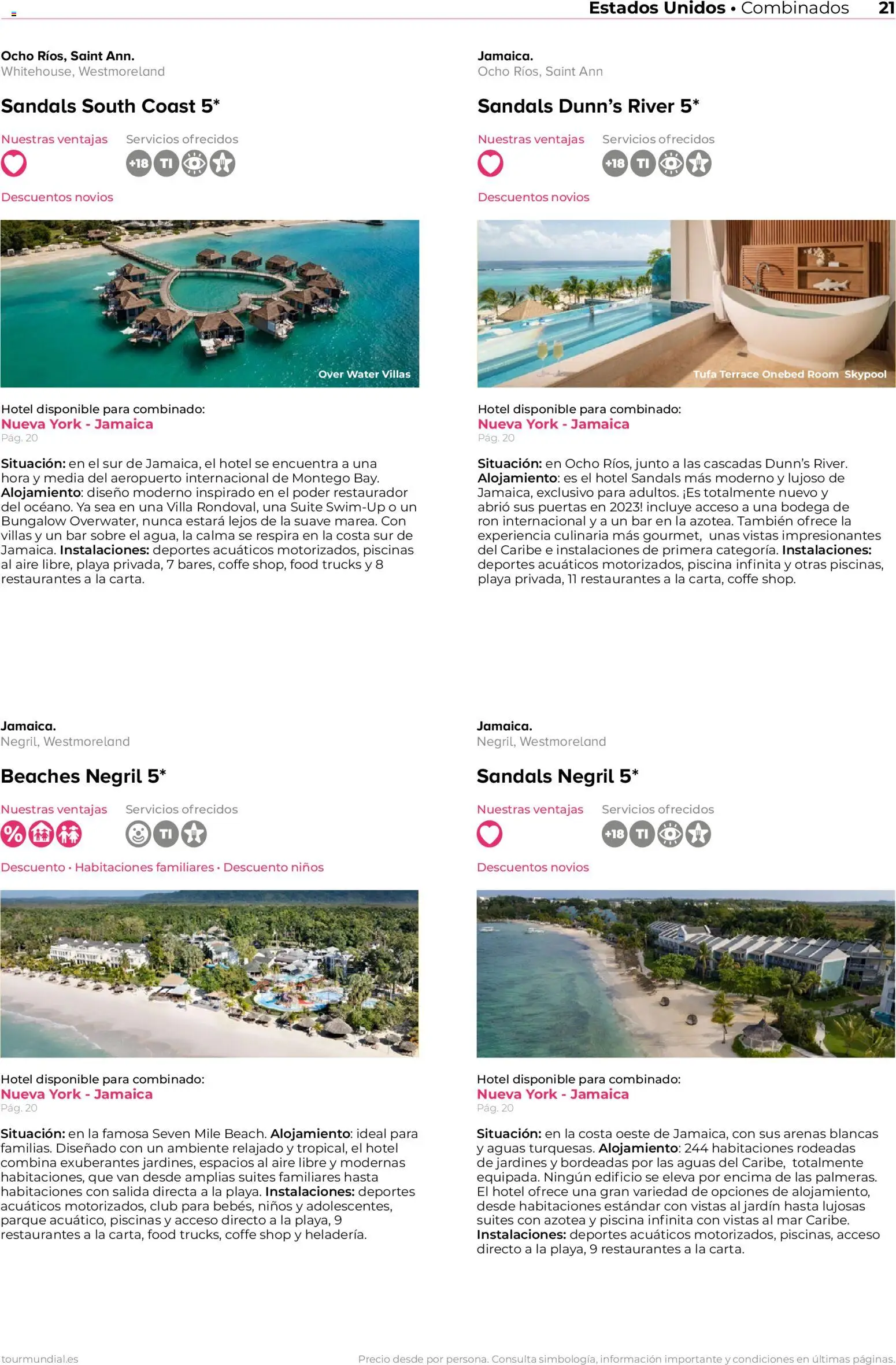 Viajes El Corte Inglés Norteamérica y Caribe │ válido desde el 01.01.2026 | Página: 21 | Productos: Ron