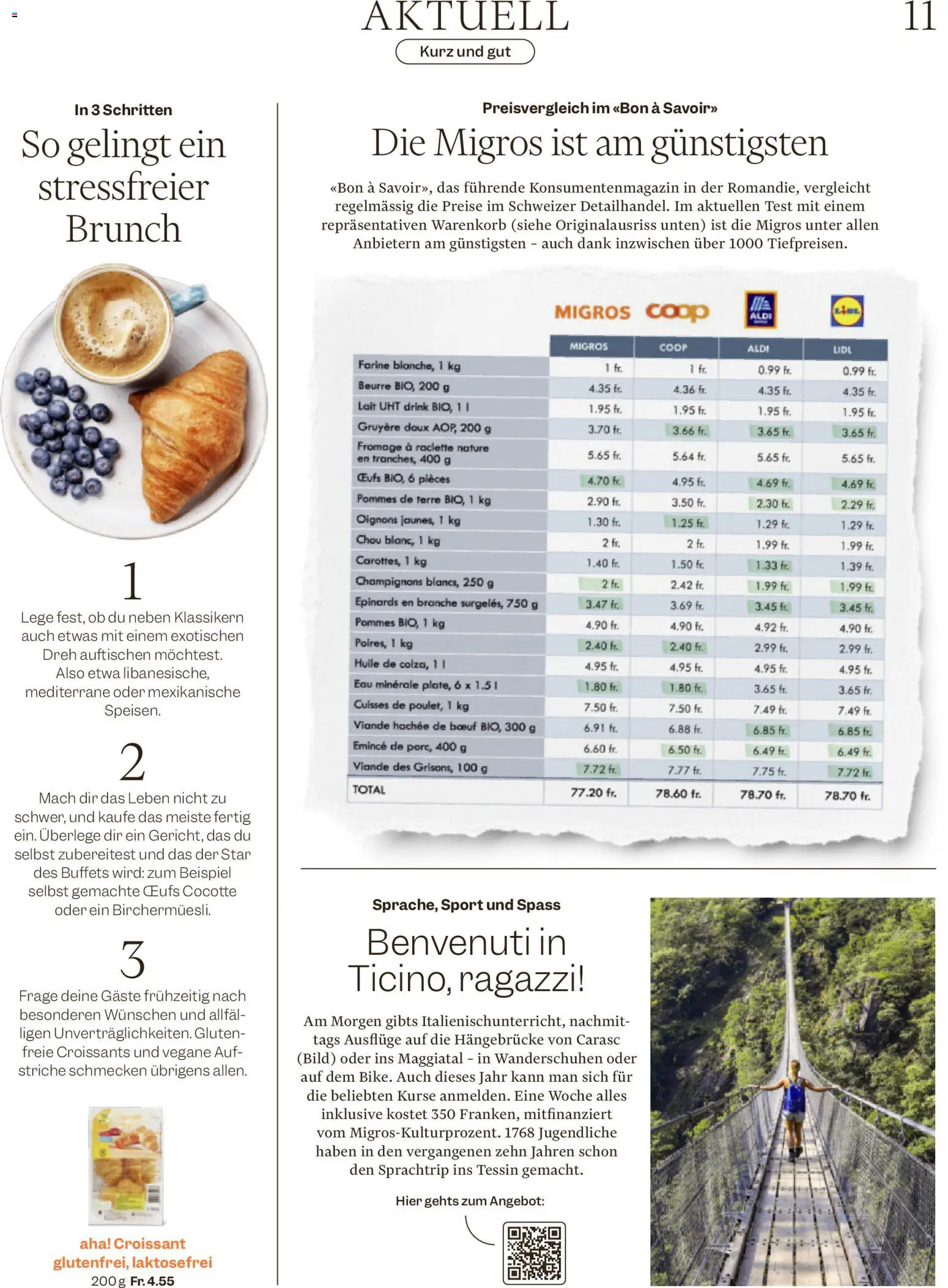 Migros - Magazin – gültig ab 04.02.2026 | Seite: 11