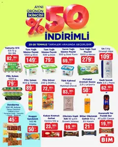 25.07.2025 tarihinden itibaren geçerli olan BİM kataloğu önizlemesi