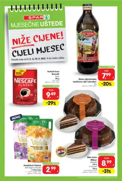 Uštede Spar - Pregled kataloga iz trgovine Spar, vrijedi od 03.09.2025
