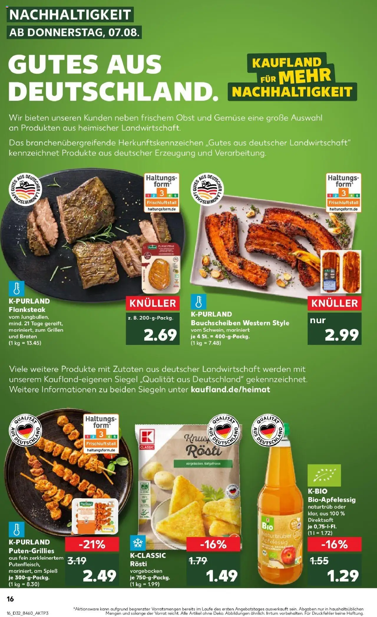 Kaufland prospekt Frankenthal	 - gültig ab dem 10.08.2025 | Seite: 29 | Produkte: Grill, Apple, Gemüse, Obst