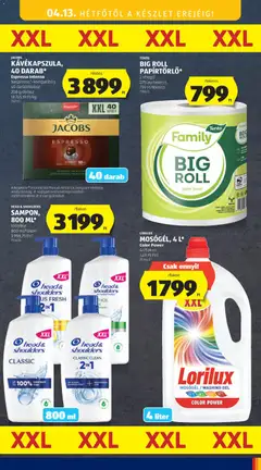Aldi akciós újság - amely érvényes a következő dátumtól: 09.04.2026 | Oldal: 43 | Termékek: Mosógél