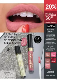 Ofertele Avon valabile de la 01.11.2025 | Pagină: 61 | Produse: Parfum, Ruj