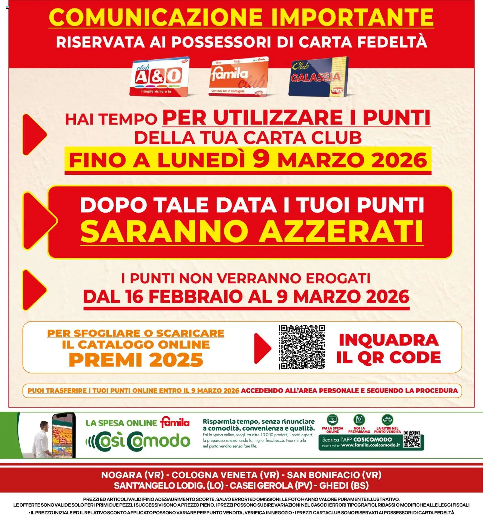 Volantino Famila del 26.02.2026 | Pagina: 28 | Prodotti: Tè, Data