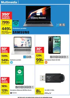 Carrefour - Prévisualisation de Carrefour catalogue semaine 52 valide à partir de 23.12.2025 | Page: 60 | Produits: USB, Clé, Batterie, clé USB