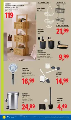 Ofertele Lidl valabile de la 06.04.2026 | Pagină: 90 | Produse: Pară, Duș, Etajeră, Perie