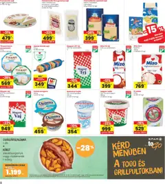 Interspar akciós ujság - amely érvényes a következő dátumtól: 18.09.2025 | Oldal: 8 | Termékek: Tomlos sajt, Margarin, Gomolya sajt, Edami sajt