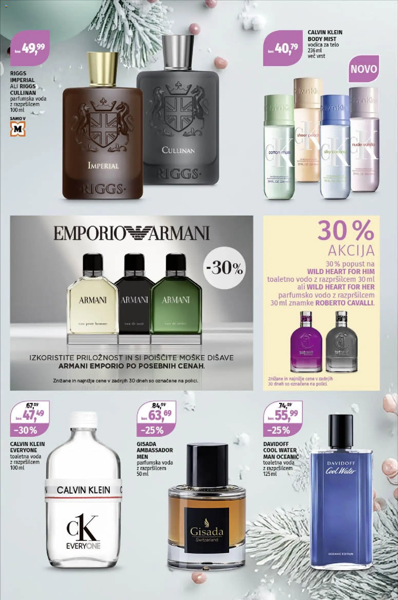 Novi Müller katalog ponudbe – veljaven od 10.11.2025 | Stran: 3 | Izdelki: Voda, Toaletna voda, Parfumska voda