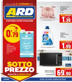 Anteprima del volantino Volantino ARD Discount	 valido a partire dal 11.09.2025