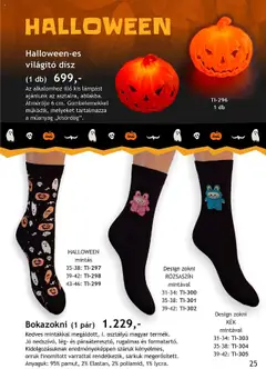 Katalógus Betly - Tiara - amely érvényes a következő dátumtól: 03.10.2025 | Oldal: 25 | Termékek: Bokazokni, Zokni