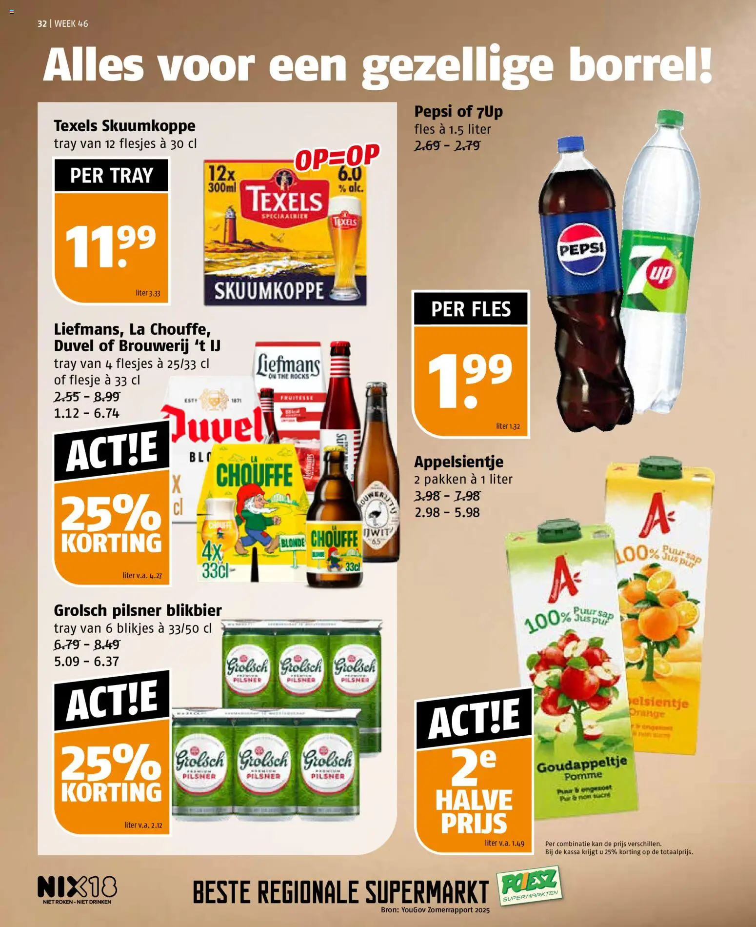 {H1} | Pagina: 32 | Producten: Fles, Pepsi, 7up, La