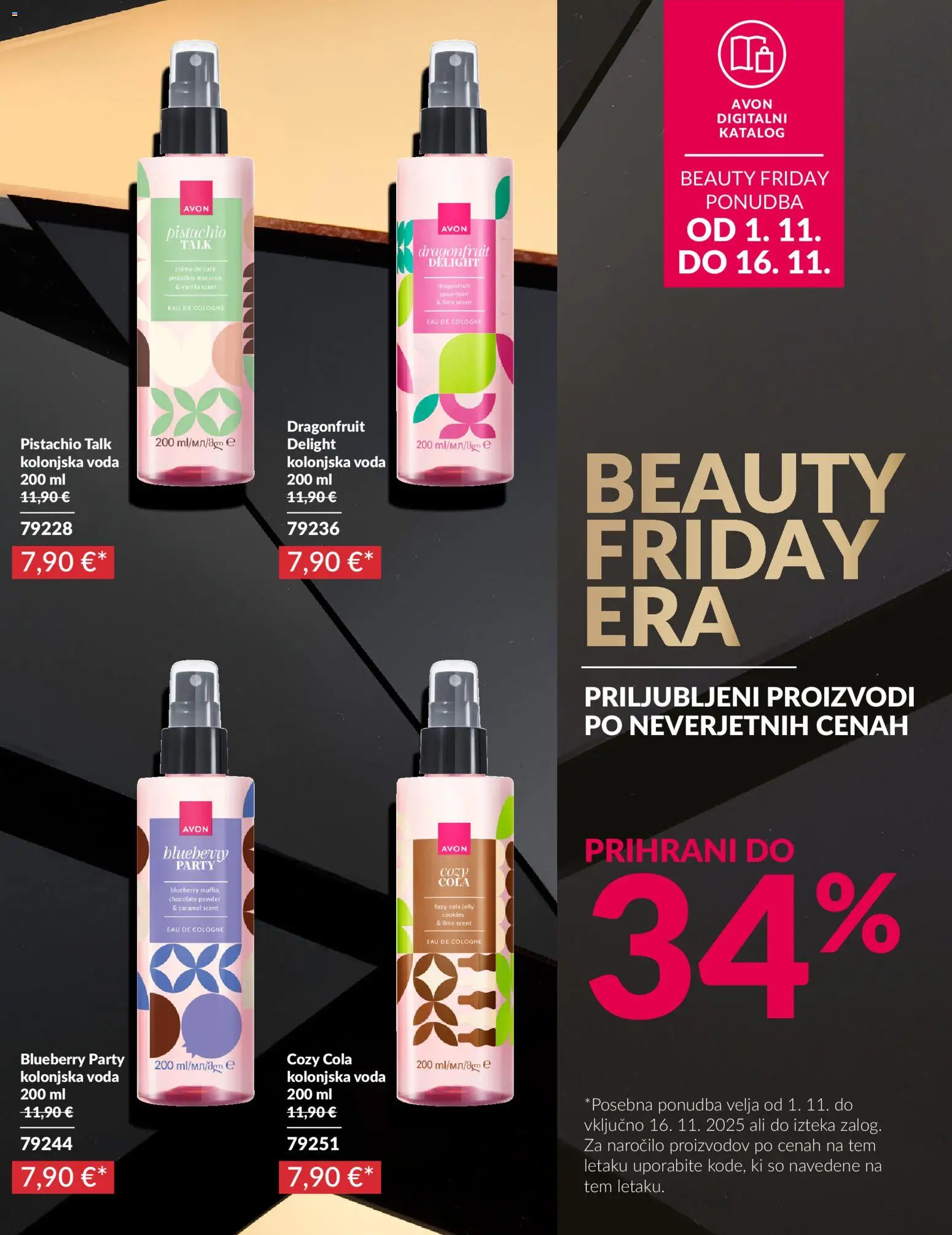 Novi Avon katalog ponudbe – veljaven od 01.11.2025 | Stran: 3 | Izdelki: Voda