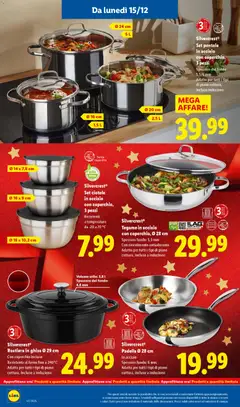 Anteprima del volantino Silvercrest® Padella Ø 28 cm, In acciaio Spessore fondo: 6 mm Adatta per tutti i tipi di piano cottura, incluso a induzione valido a partire dal 15.12.2025 | Pagina: 36 | Prodotti: Padella, Forno