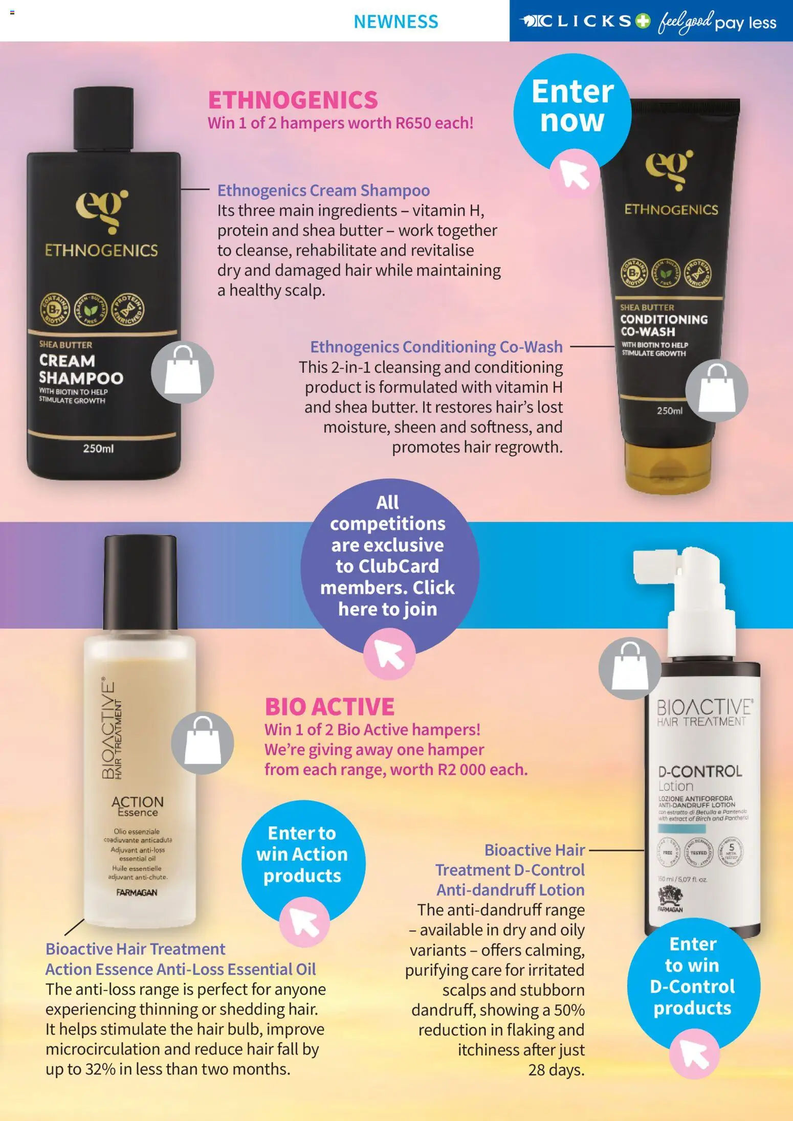 New Clicks catalogue – valid from 01.04.2026 | Page: 9 | Products: Detergente líquido, Butter, Cream, Lotion