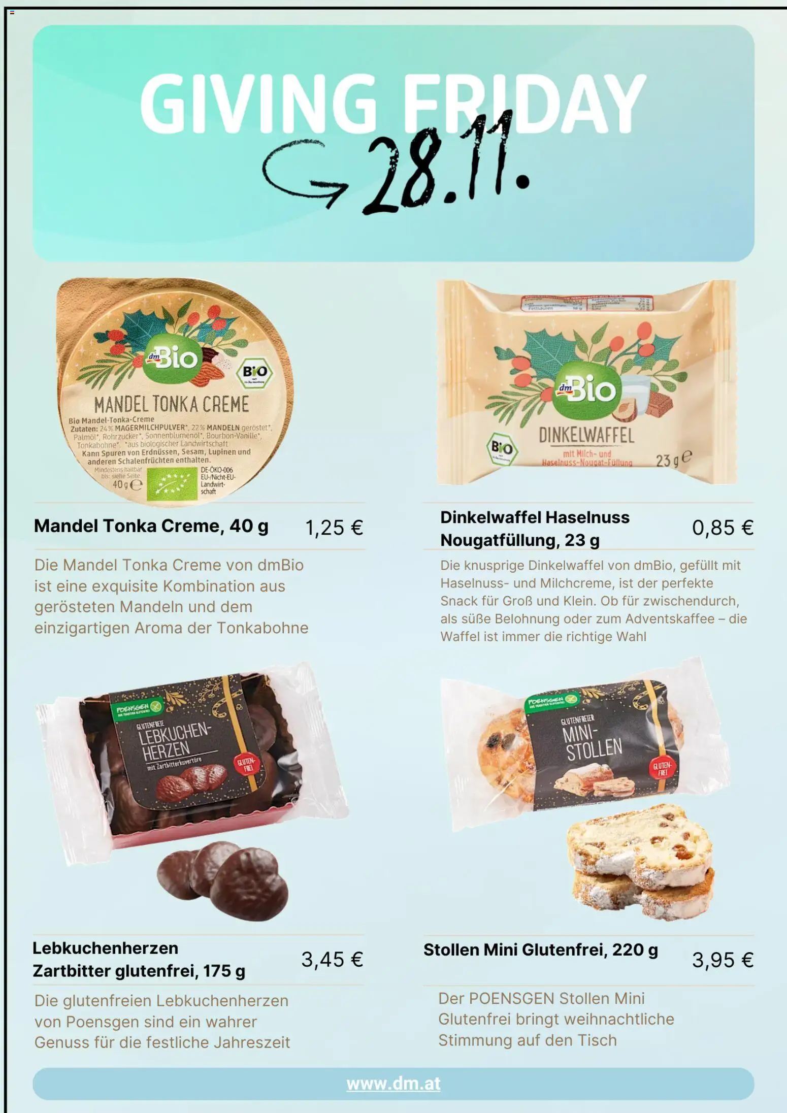 dm drogerie markt - Giving Friday gültig ab 28.11.2025 | Seite: 2 | Produkte: Tisch, Milch, Creme