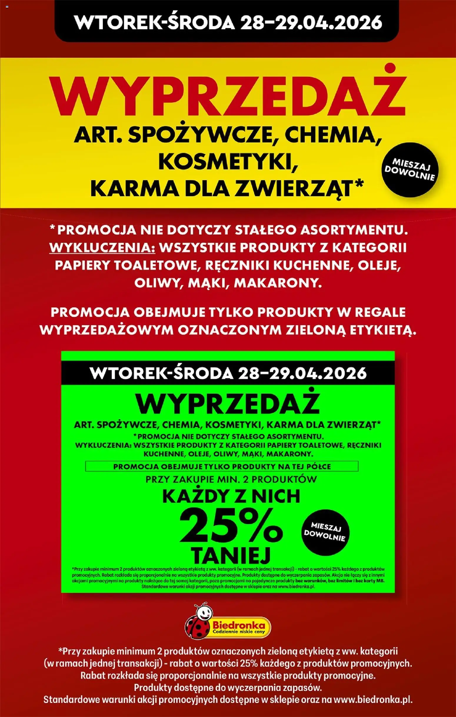 Biedronka Polsko leták - Codziennie niskie ceny od 29.04.2026 | Strana: 6 | Produkty: Karty