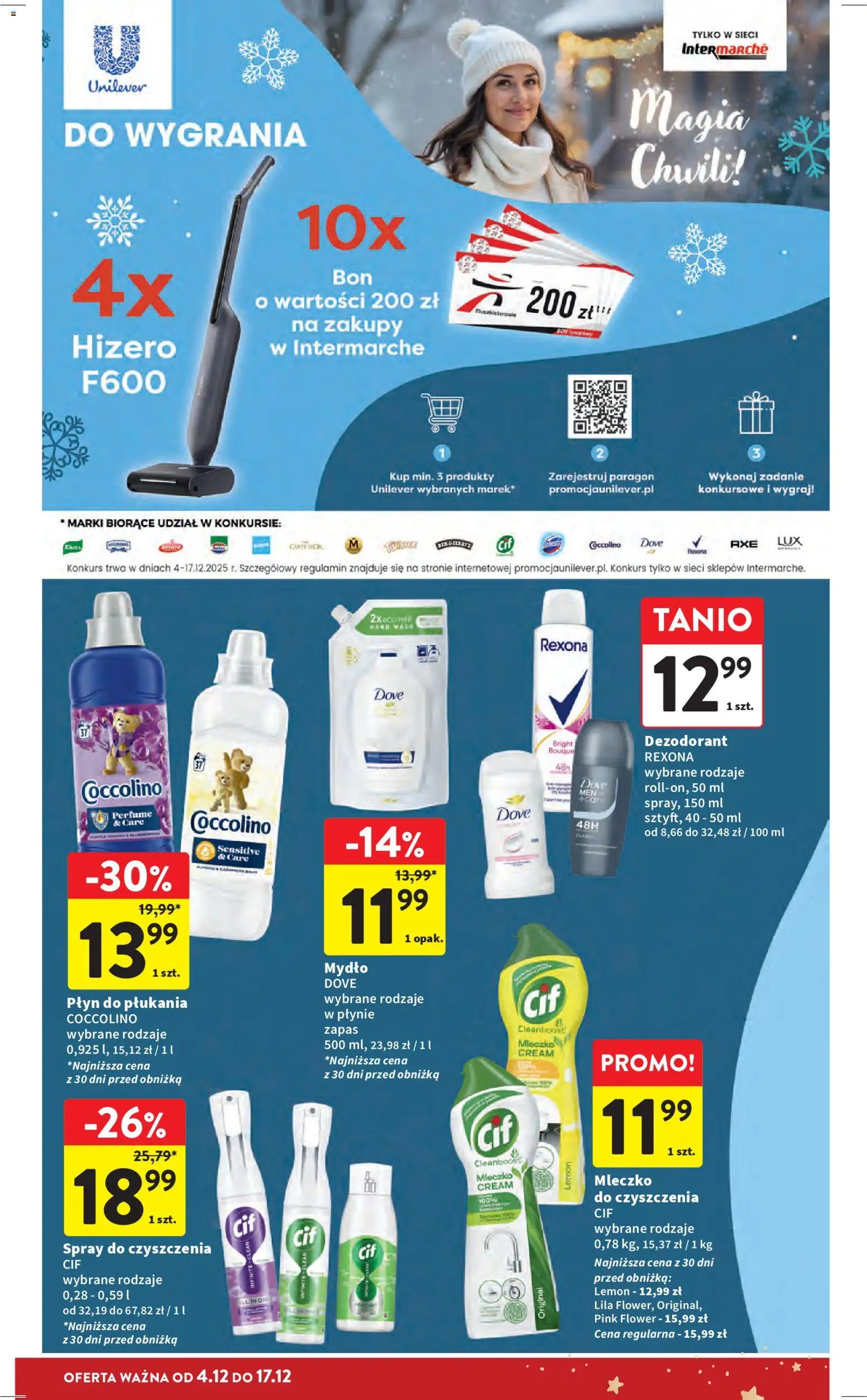 Intermarche Gazetka od 04.12.2025 | Strona: 42 | Produkty: Coccolino, Mydło, Dezodorant